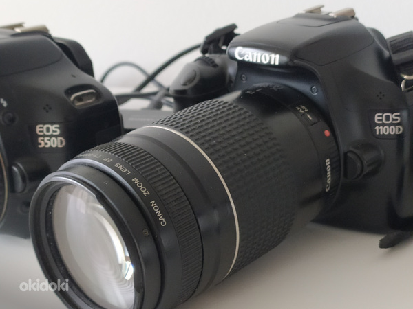 Canon EOS 1100D+Canon EOS 550D+зум объектив Canon 75-300 мм (фото #3)