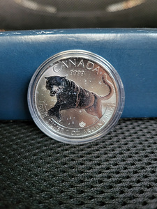 1 oz 2016 Kanada puuma hõbemünt (1 foto / 2)