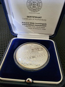 Eesti Pank hõbemünt panga säilivuses (erinevad) (5 foto / 6)