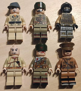 Military minifiguurid ja guns kollektsioon (8 foto / 10)