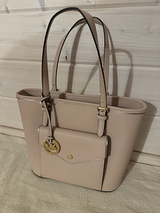 Michael Kors Jet Set MEDIUM Pocket Tote Bag (SOFT PINK). (4 foto / 4)