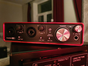 Focusrite 2i2 Gen2 helikaart (1 foto / 3)