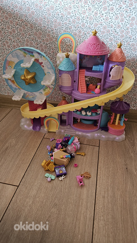 Polly pocket lõbustuspark koos asjadega