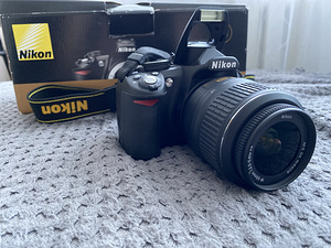 Nikon D3100 18-55 VR Kit praktiliselt uus !!!