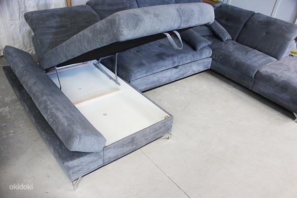 П образный угловой диван кровать Melfi (фото #3)