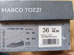 Madalad Marco Tozzi kingad . Suurus 36 (3 foto / 3)