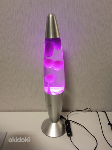 Лава лампа фиолетовая (фото #1)