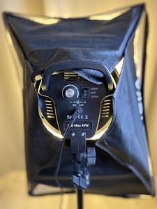 Bi-led valgus 45W, statiiv, softbox (4 foto / 6)