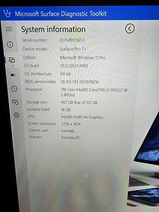 Microsoft Surface Pro 7 Plus (9 foto / 9)