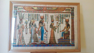 Картины на стену из папируса 2 шт