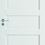 МАССИВНАЯ межкомнатная дверь из массива дерева белая (фото #2)