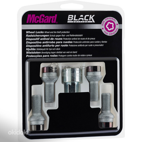 MC Gard Wheel Locks 28174 SUB Kit with Screws, Black