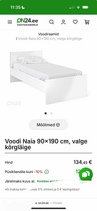 Voodi 90x200 (3 foto / 4)