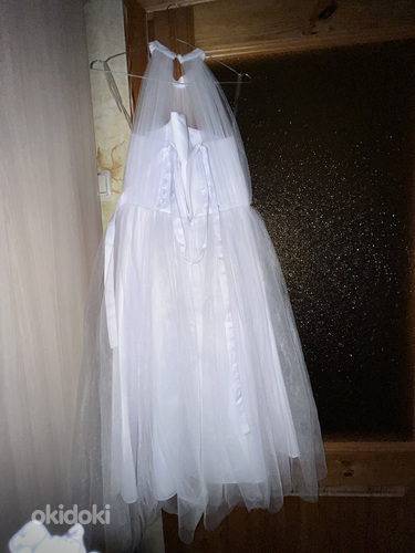 Valge õhtukleit/Белое вечернее платье (фото #4)