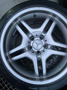 Продам диски AMG + резина 18" (2 фото из 2)