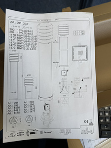 Tänavalgustid NORLYS ALTA 291 GRAPHITE E27 85CM EEI A+ (2 foto / 6)