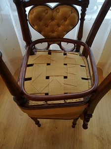 Antiikne toolide komplekt (6 foto / 9)