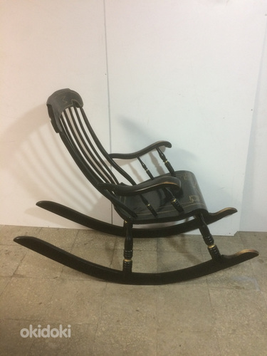 Антикварное кресло-качалка (фото #6)