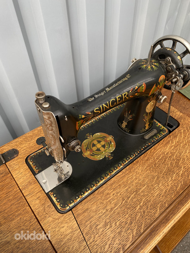 Швейная машинка Зингер 1925 года. (фото #2)