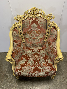 Rokokoo stiilis tugitoolid (7 foto / 9)