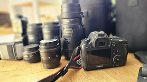 Canon 6D + 5 objektiivi, 2 välku (1 foto / 3)