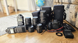 Canon 6D + 5 objektiivi, 2 välku (2 foto / 3)