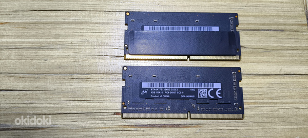 4gb, 8gb, 16gb RAM, DDR4, SODIMM, Mälu,