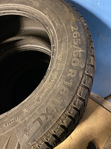 CONTINENTAL 265/60 r18 talvetehvid (3 foto / 3)