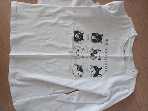 Müüa kahe T-särgi komplekt (100% puuvill (4 foto / 4)