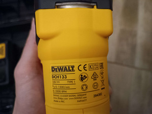 DeWalt: DCH133,DCD709,2 acu + case+charger (3 foto / 4)