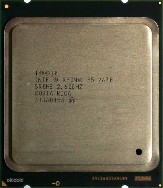 Intel Xeon E5-2670 LGA2011 (foto #1)