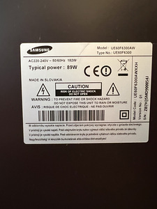 Samsung UE60F6300 (3 foto / 3)