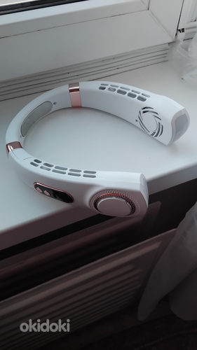 Мини вентилятор на шею USB новый