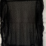 Воздушная черная блузка (фото #1)