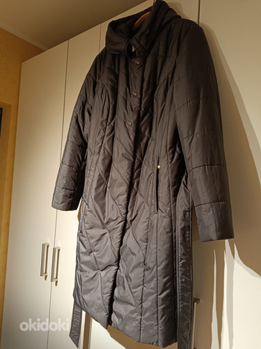 Женское зимнее пальто, размер 52 (фото #7)