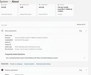 Dell XPS 15 9510 FHD+ i7 64GB RAM 1TB SSD RTX3050 W11 PRO (9 foto / 9)