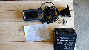 Продам эхолот Lowrance Hook 2/4 + аккумулятор (2 фото из 3)