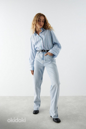 Gina Tricot high waist slit jeans (foto #2)