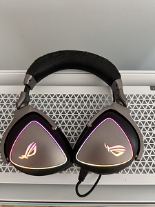 Mänguri kõrvaklapid Asus ROG Delta, must (4 foto / 8)