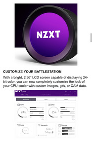 NZXT Z73 - 360mm AIO Liquid Cooler koos RGB LED (4 foto / 5)