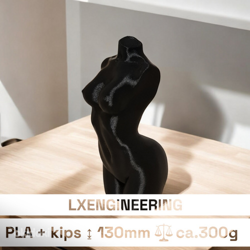 Neiu keha skulptuur.