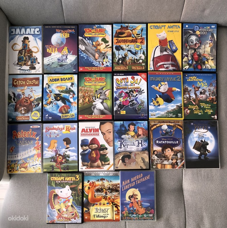 DVD диски с мультфильмами - Tallinn - Кино и DVD, DVD, HD DVD, Blu-ray ...