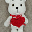 Вязанный Медвежон с любовным посланием,подарок на 14 февраля (фото #5)