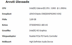 Lenovo lauaarvuti komplekt (6 foto / 6)