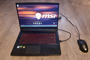 MSI GF65 õhuke 9SD mänguarvuti + Razer Viper minihiir (1 foto / 1)
