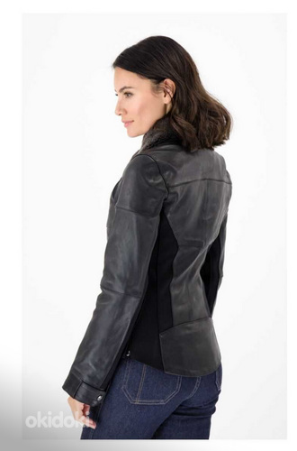 Куртка Knox Phelix black leather women size L (фото #2)