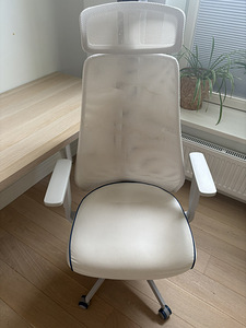 IKEA MATCHPEL kontoritool – 2 tk, valge, ergonoomi (2 foto / 5)