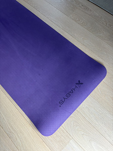 HABYS yoga mat – 61.5 x 183.5 cm, purple (1 foto / 2)