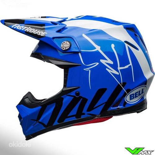 Шлем для мотокросса BELL MOTO-9 FLEX, размер XL (фото #7)