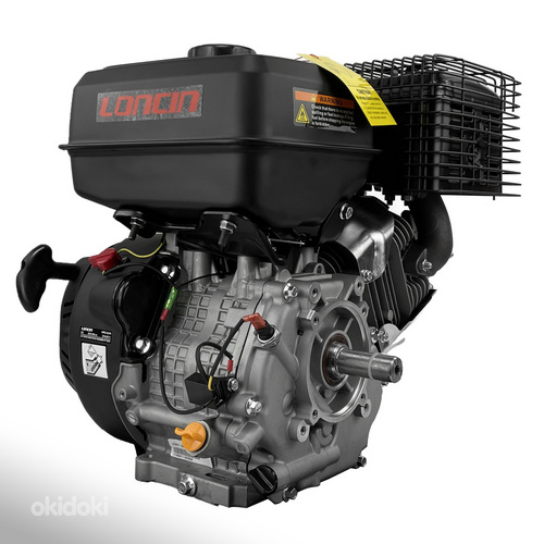 Бензиновый двигатель Loncin с электростартером LC192FD 25мм (фото #3)